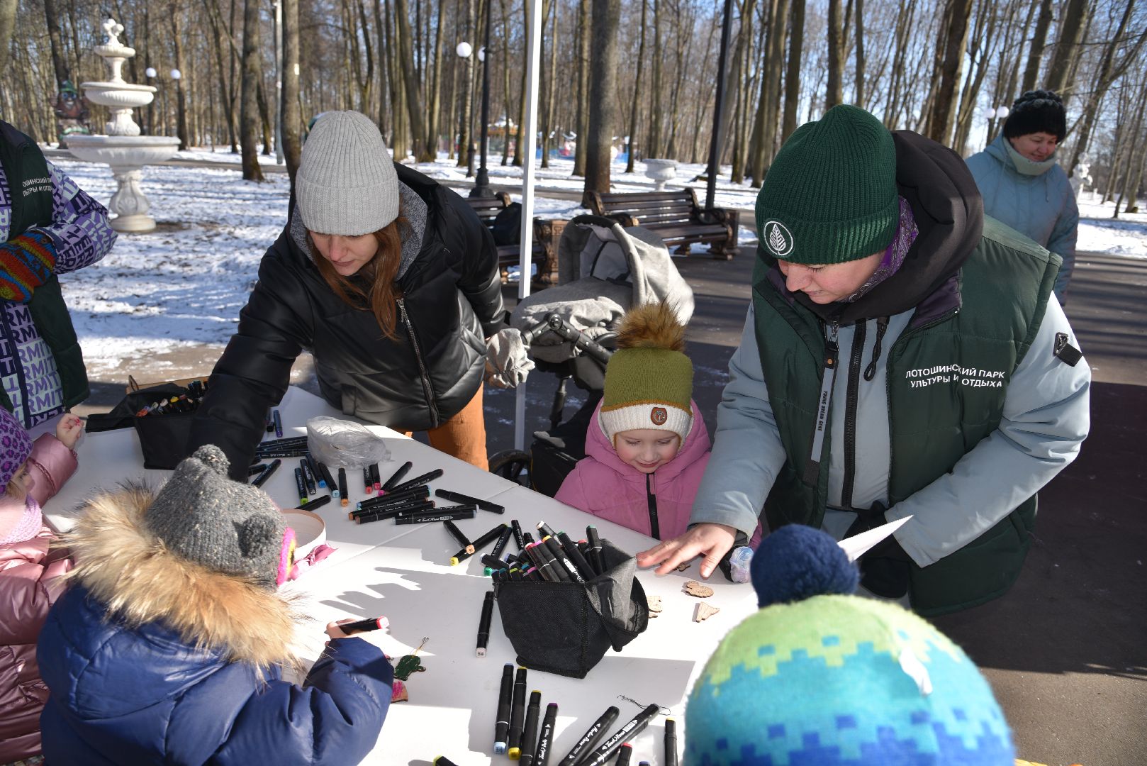лотошино, лотошинский парк, день защитника отечества, мастер-класс,