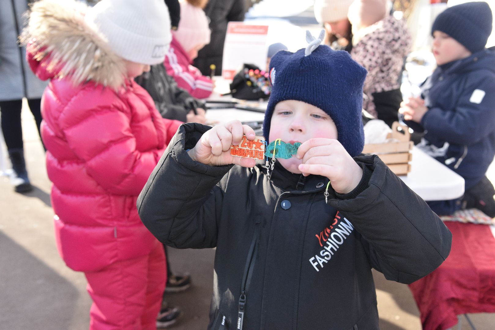 лотошино, лотошинский парк, день защитника отечества, мастер-класс,