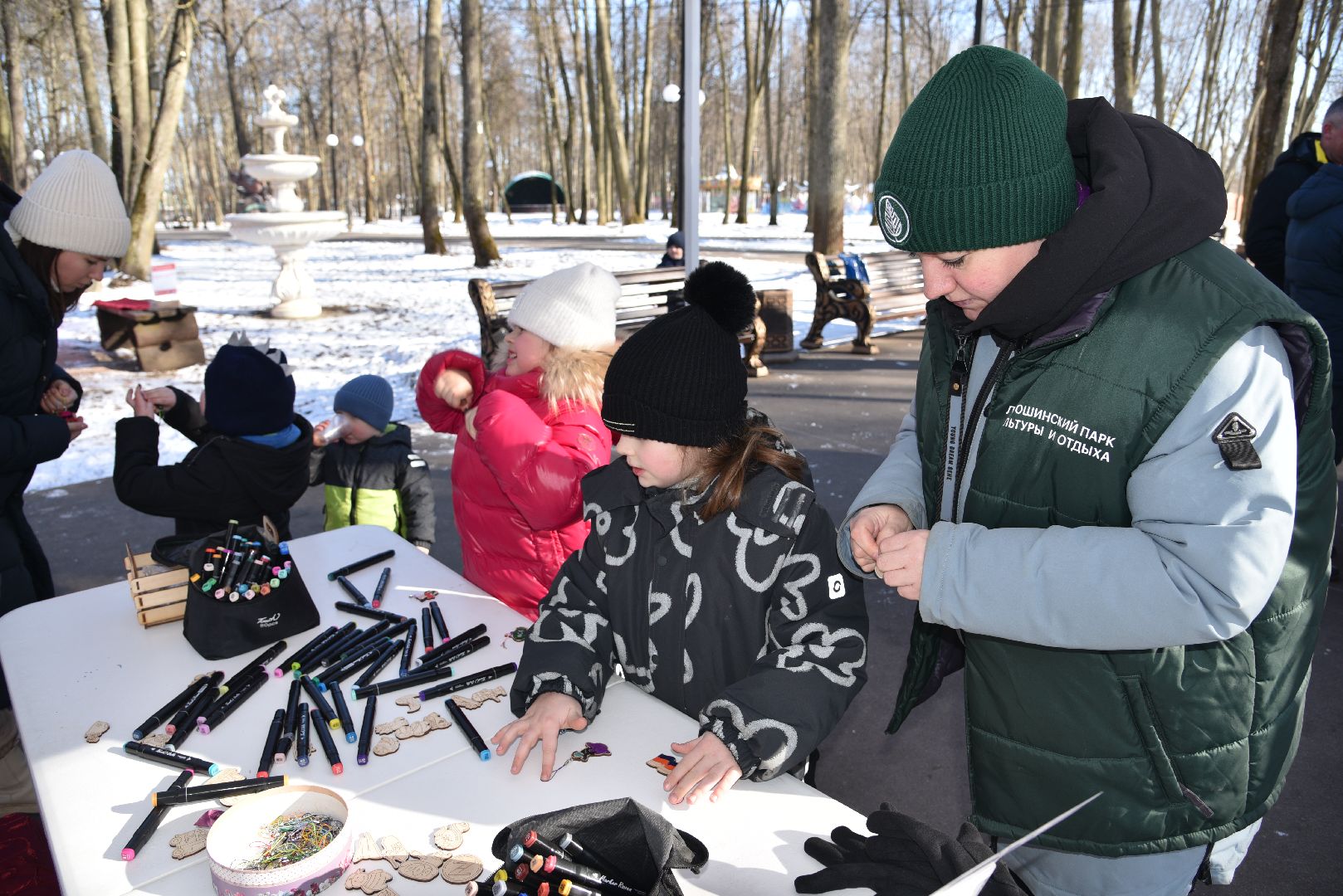 лотошино, лотошинский парк, день защитника отечества, мастер-класс,