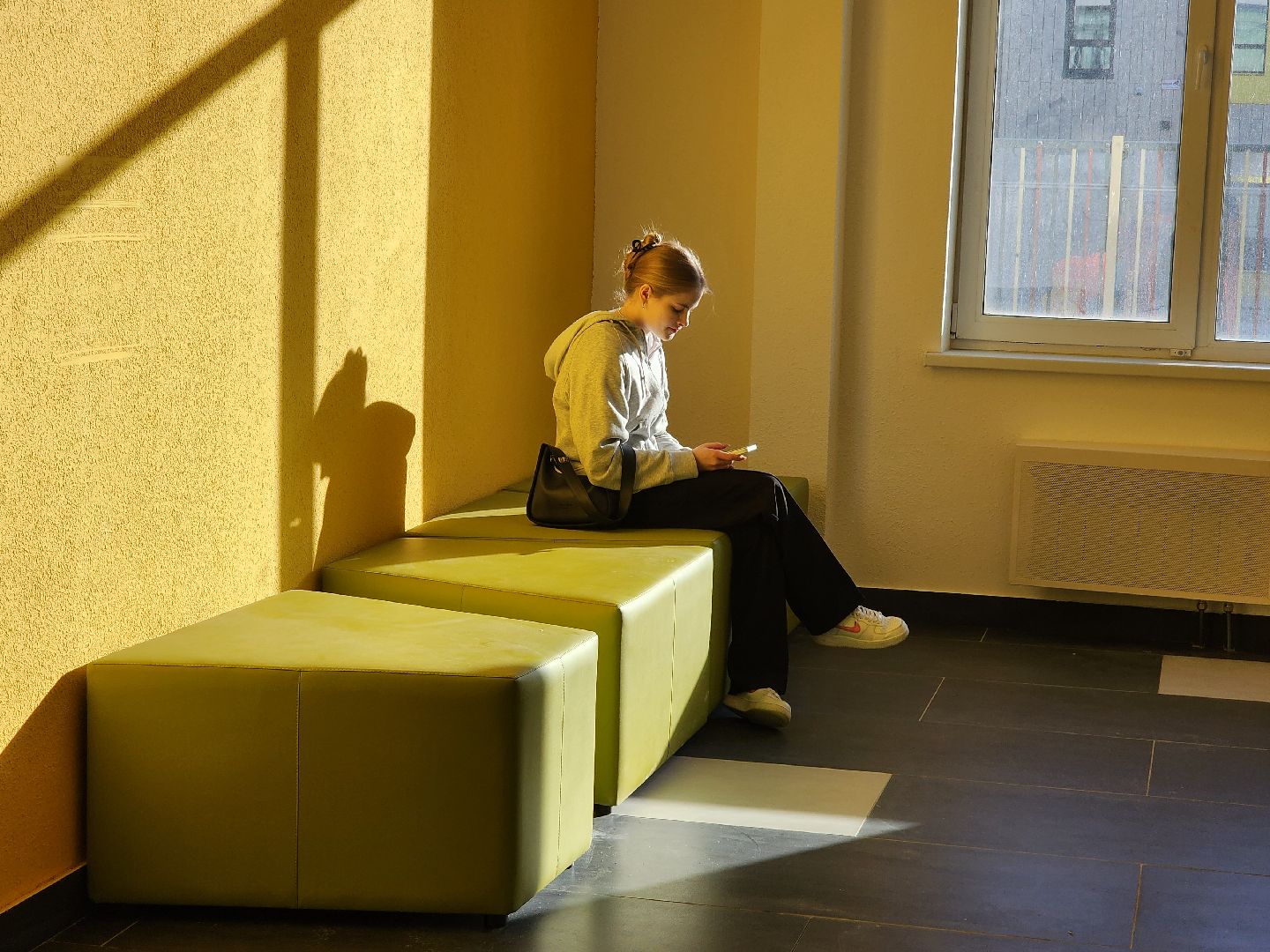 мытищи, Новый корпус школы, вертикалки,