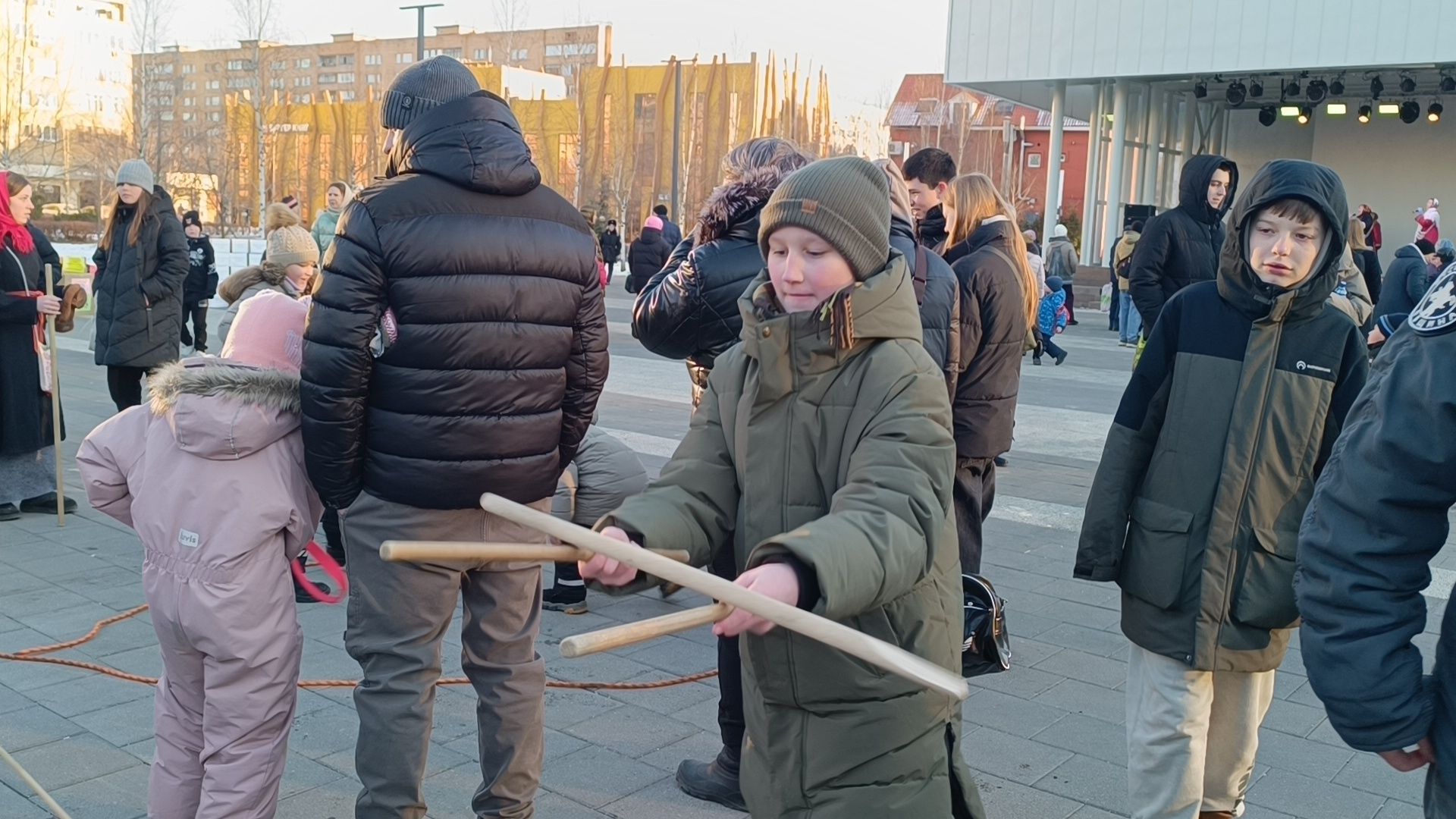 русская культура, лобня, парк, вертикалки,