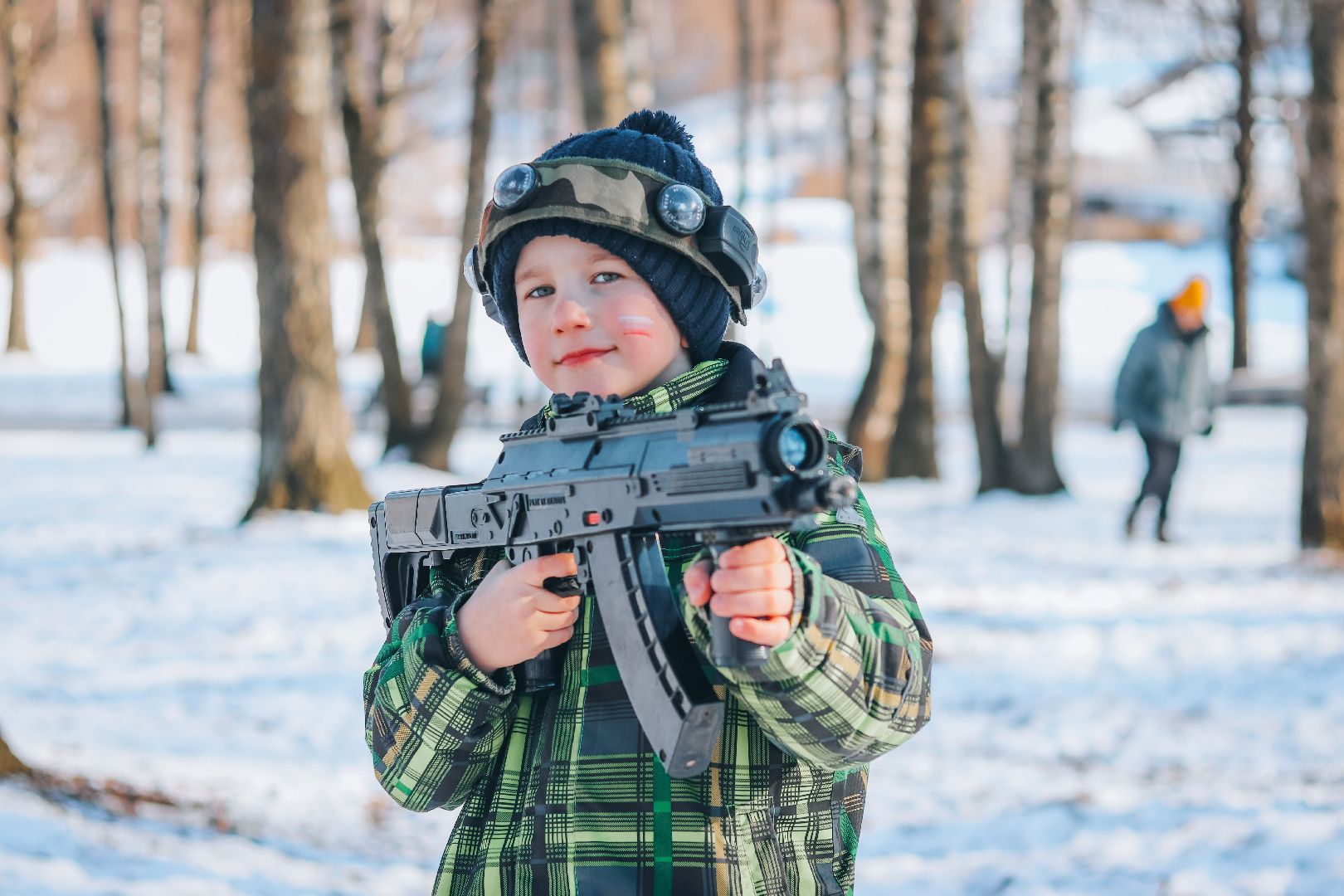 Клин, дети, день защитника отечества, лазертаг, игры в парке, вертикалки,