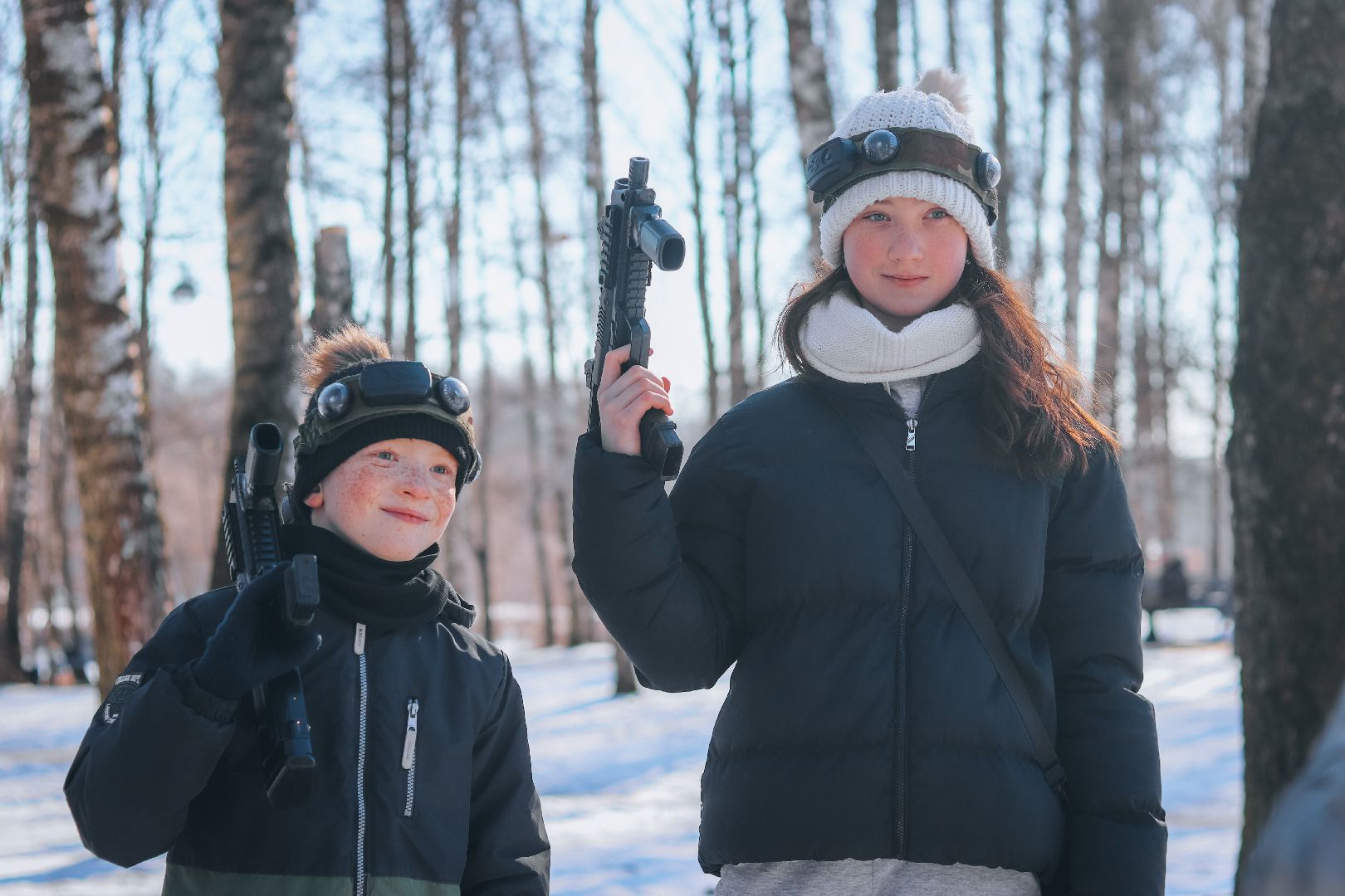 Клин, дети, день защитника отечества, лазертаг, игры в парке, вертикалки,
