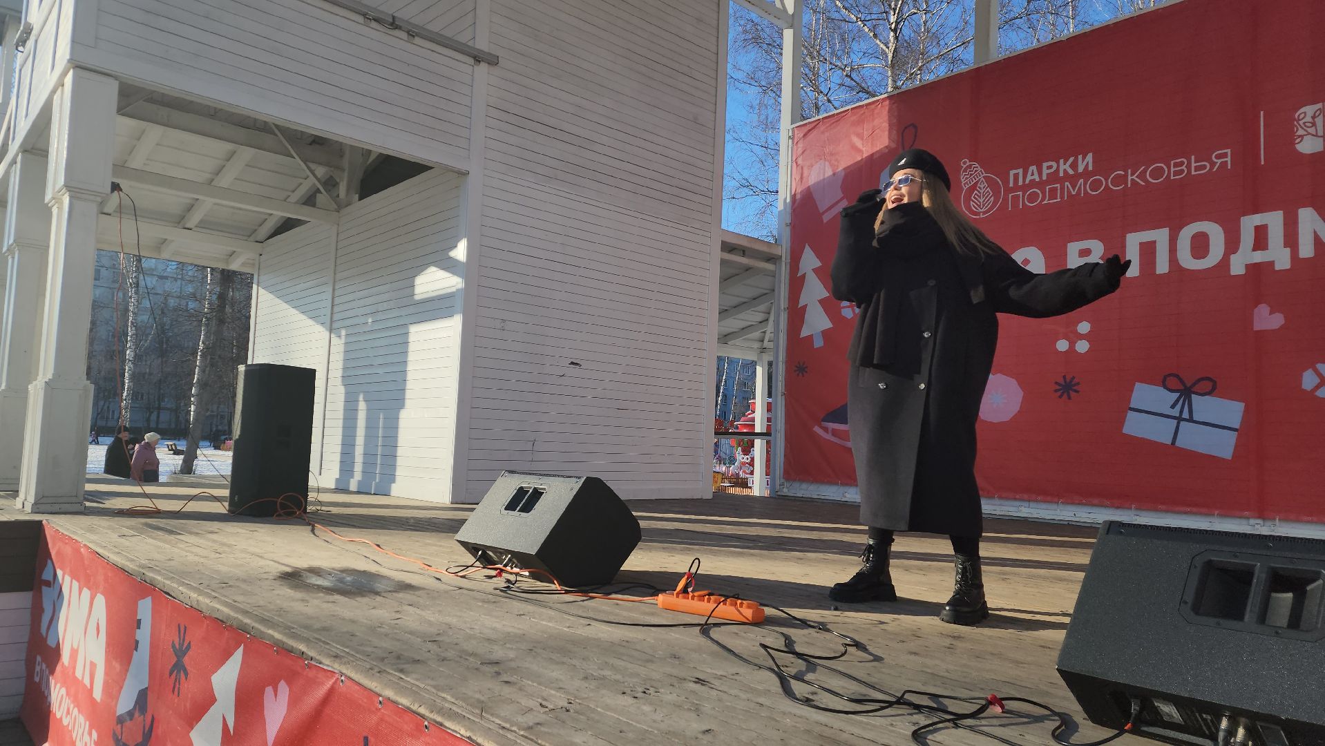 пушкино, концерт, день защитника отечества, центральный парк, лауреаты, артисты, патриотический концерт,