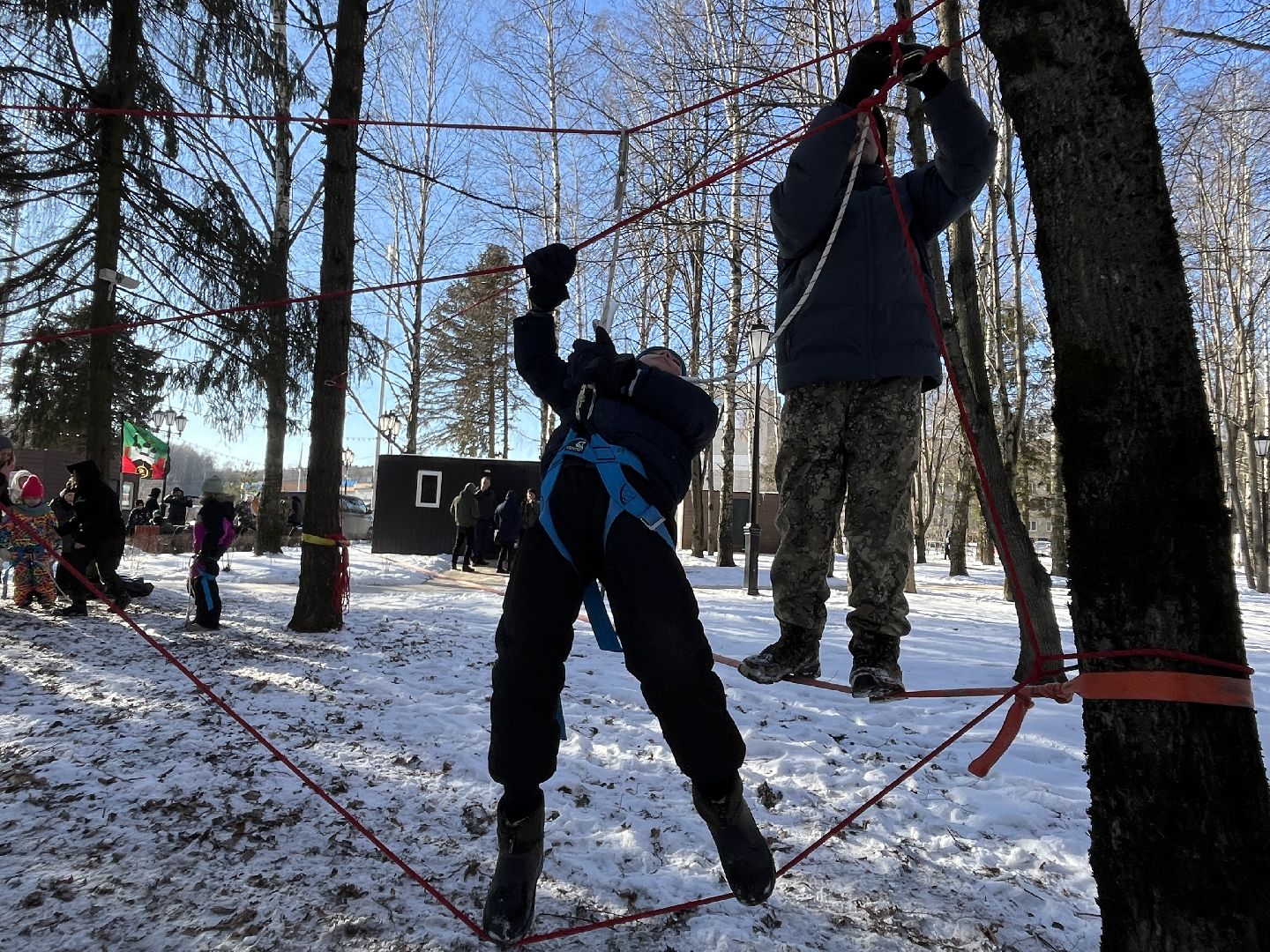 вертикалки, парк победы наро-фоминск, день защитника отечества, наро-фоминский городской округ, зима в подмосковье,
