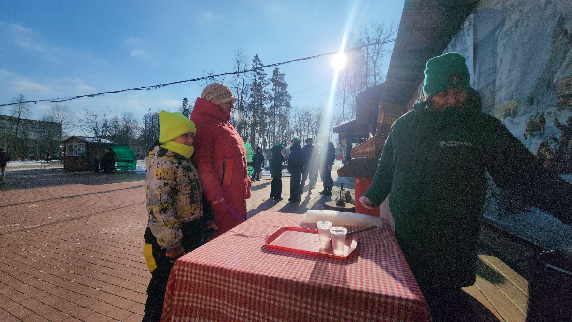 вертикалки, Павловский Посад, Парк, угощения,