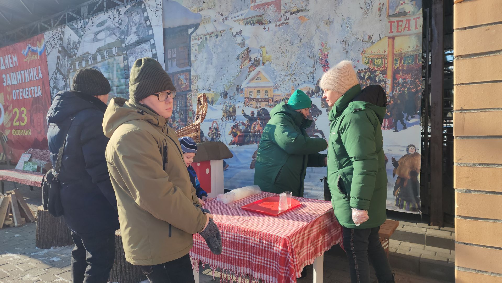 вертикалки, Павловский Посад, Парк, угощения,