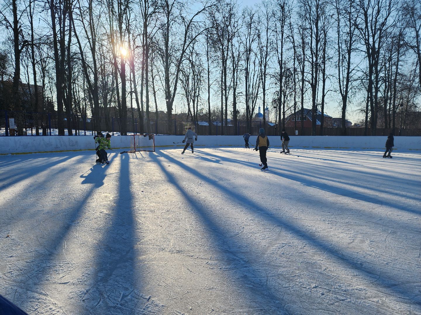 вертикалки, Зарайск, катание на коньках, каток, Парк культуры и отдыха, Выходной с пользой,