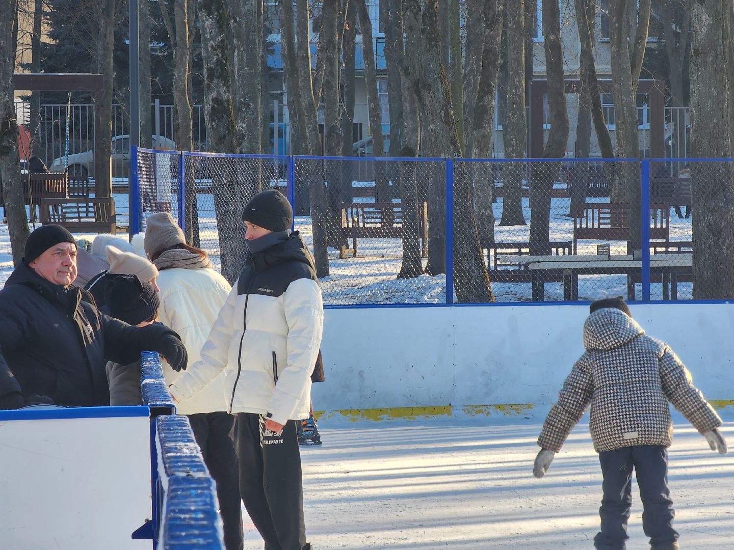 вертикалки, Зарайск, катание на коньках, каток, Парк культуры и отдыха, Выходной с пользой,