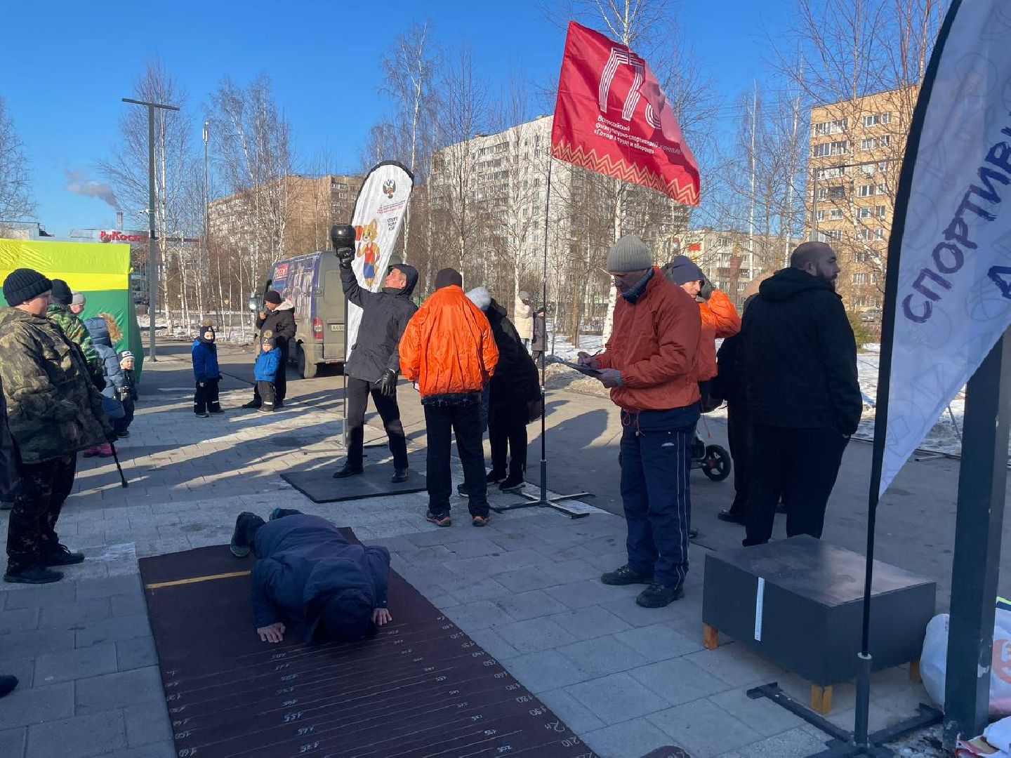 ГТО, Лобня, 23 февраля, вертикалки,