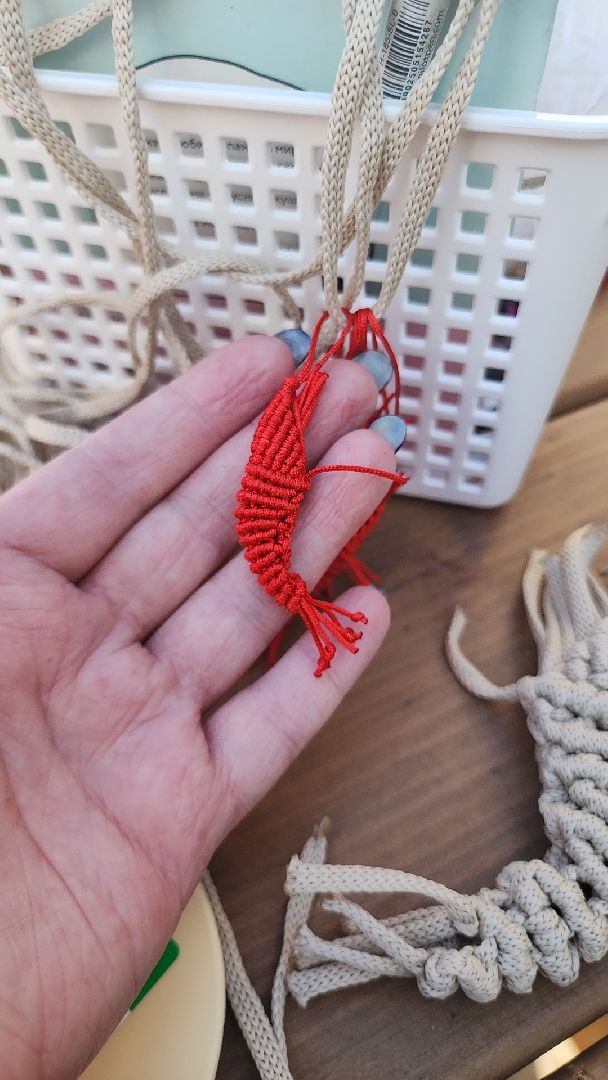 Мастер-класс, Креветка, Истра,Макраме,