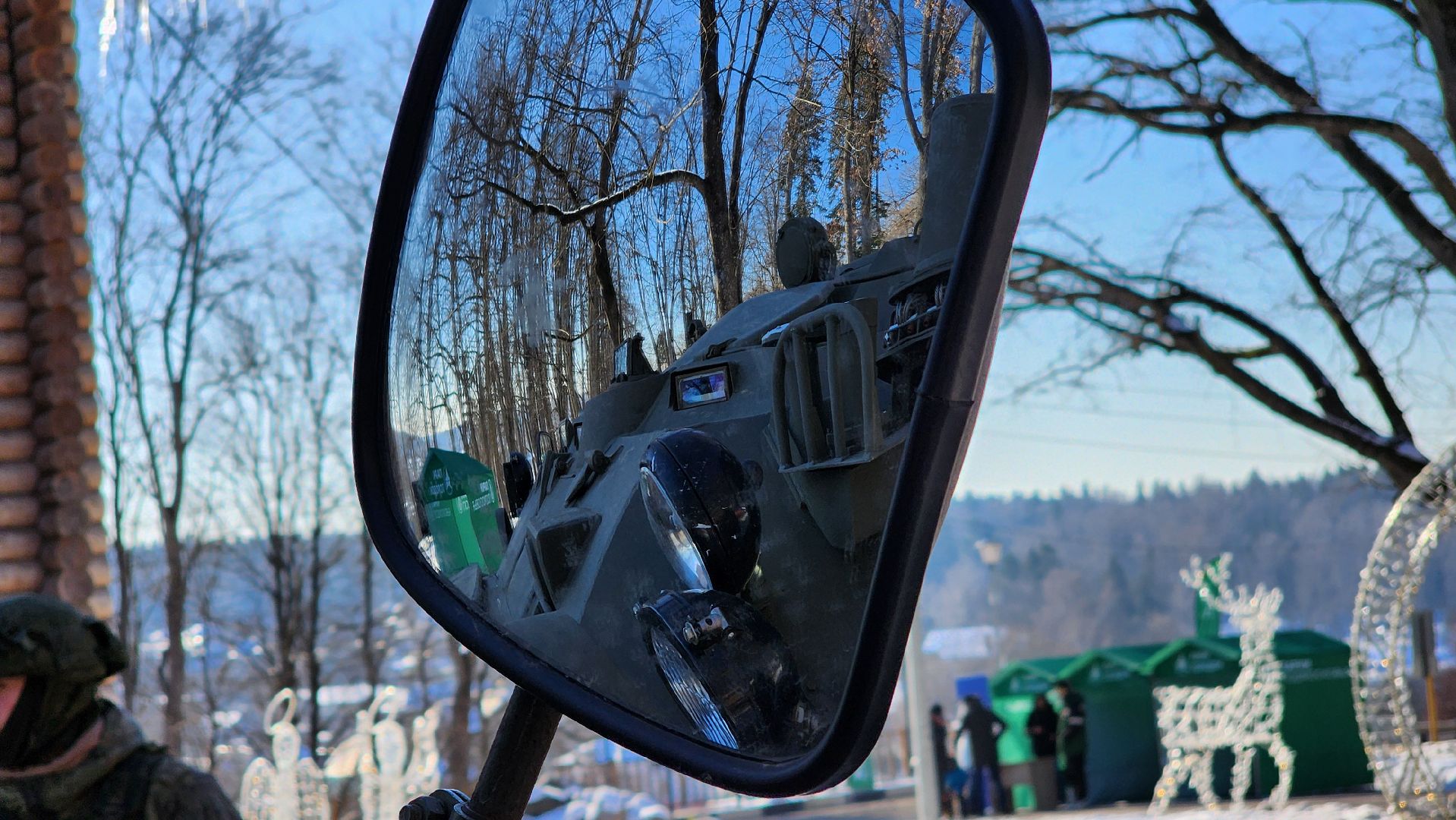 руза, Парк городок, выставка военной техники, 23 февраля, день защитника отечества,