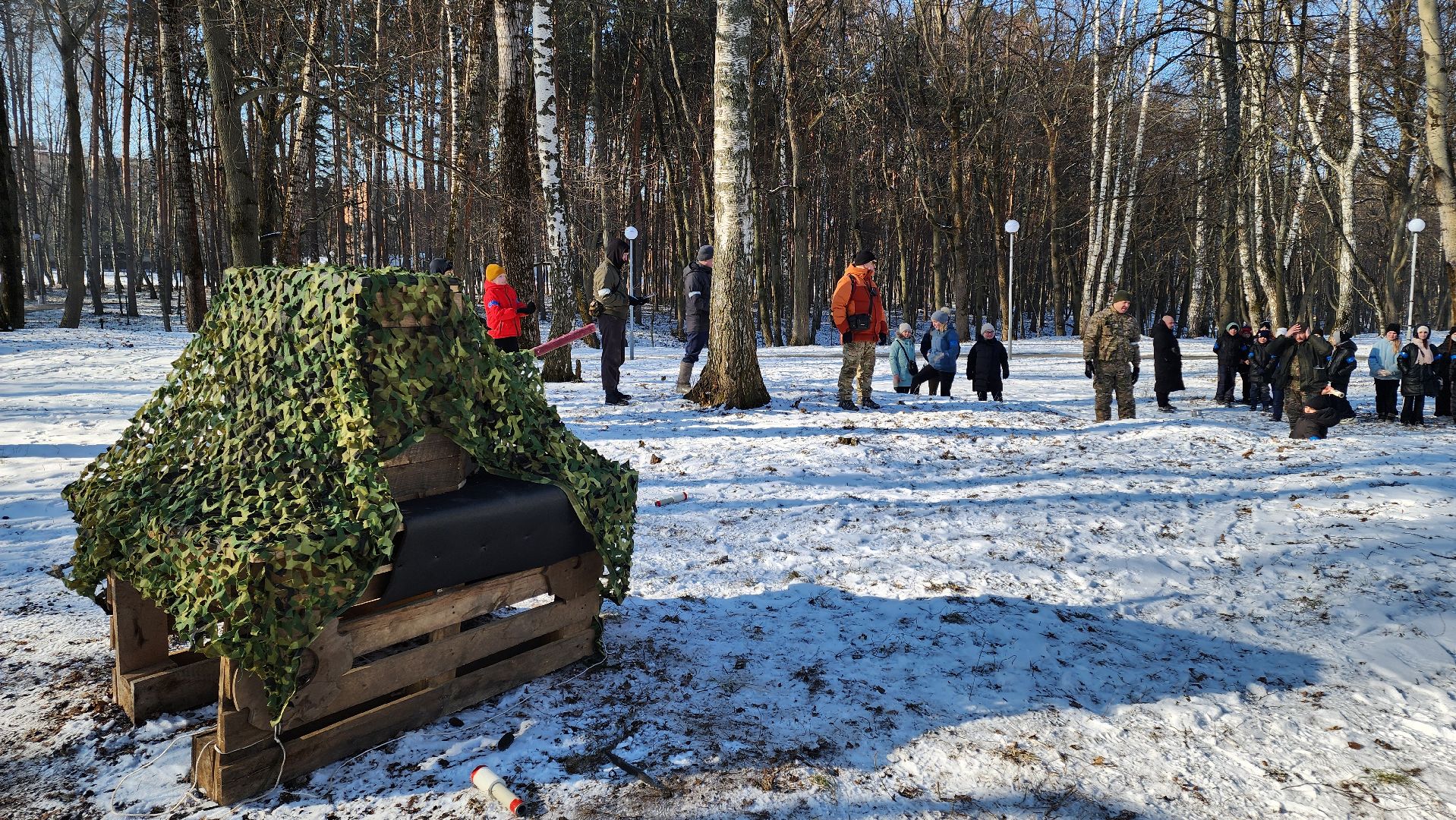 кашира, парк, военно-спортивная игра, день защитника отечества, каширский рубеж, лазертаг, вертикалки,