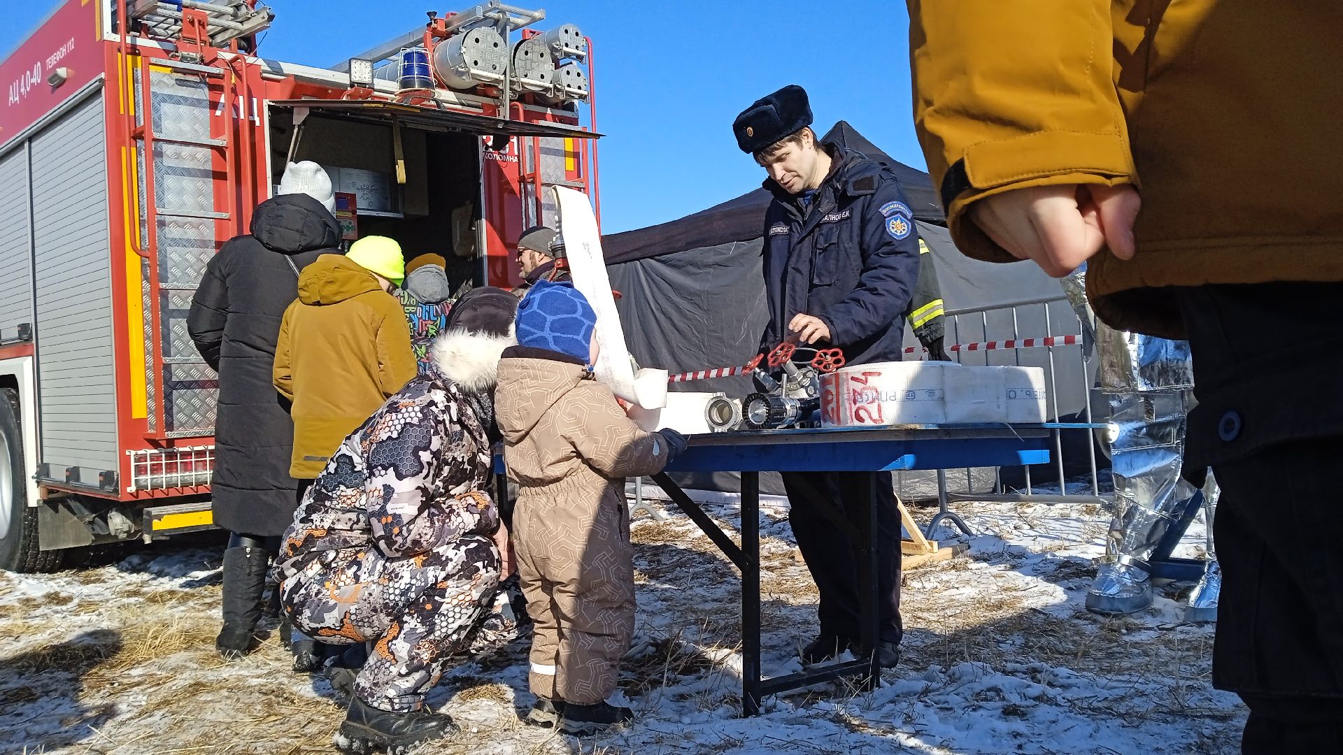 Коломна, 23 февраля, день защитника отечества, пожарные,