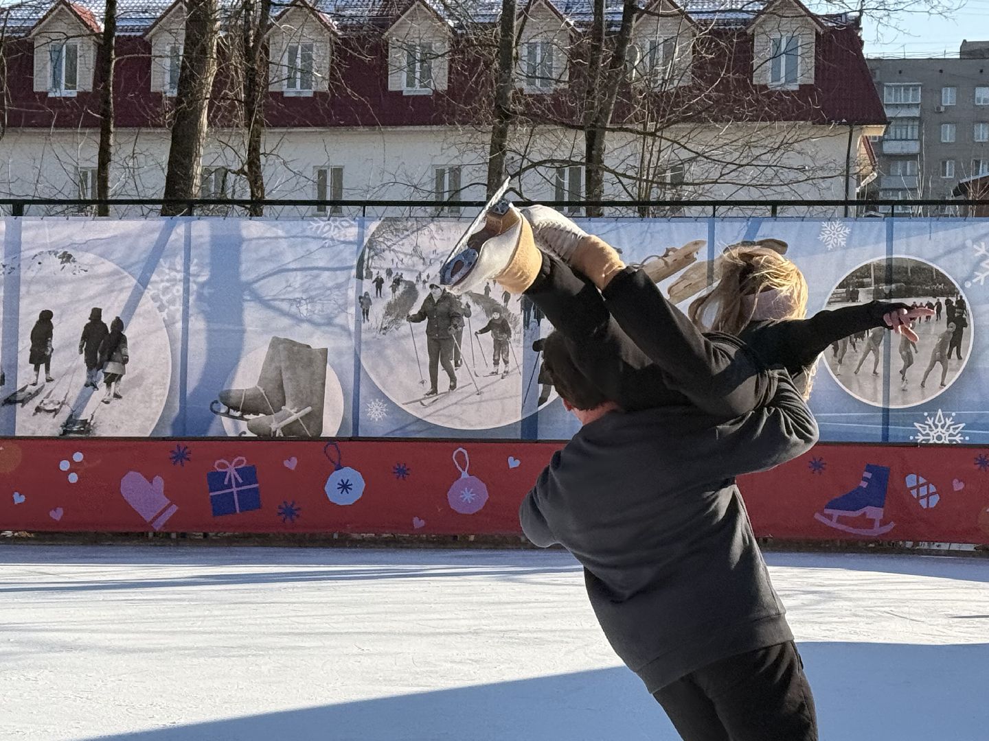 день защитника отечества, парки зимой, парки истры, ледовое шоу, вертикалки,