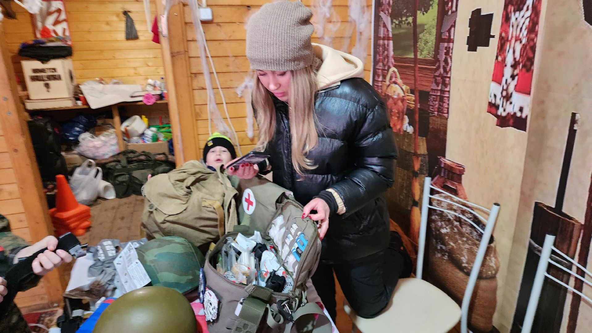 руза, тактическая медицина, парк городок, день защитника отечества, 23 февраля,