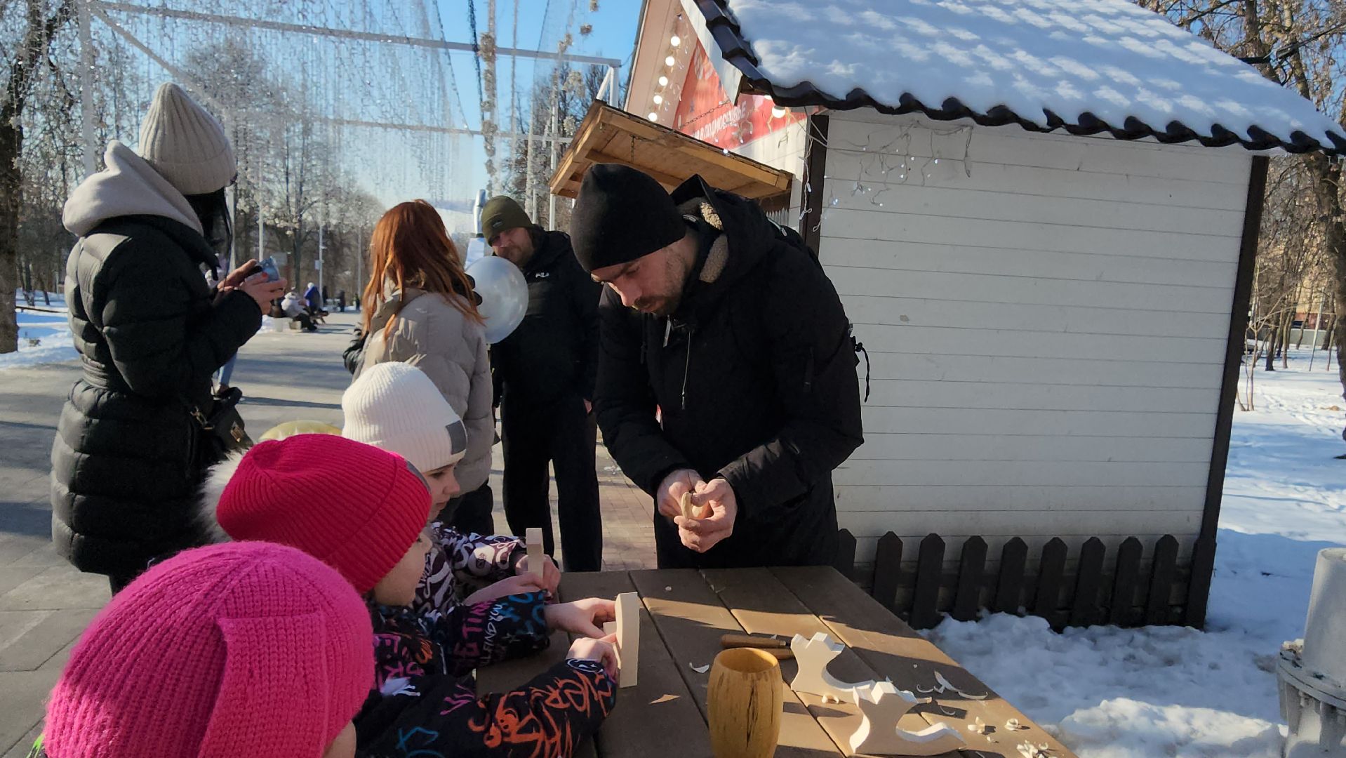 резьба по дереву, Истра, Мастер-класс, Парк,
