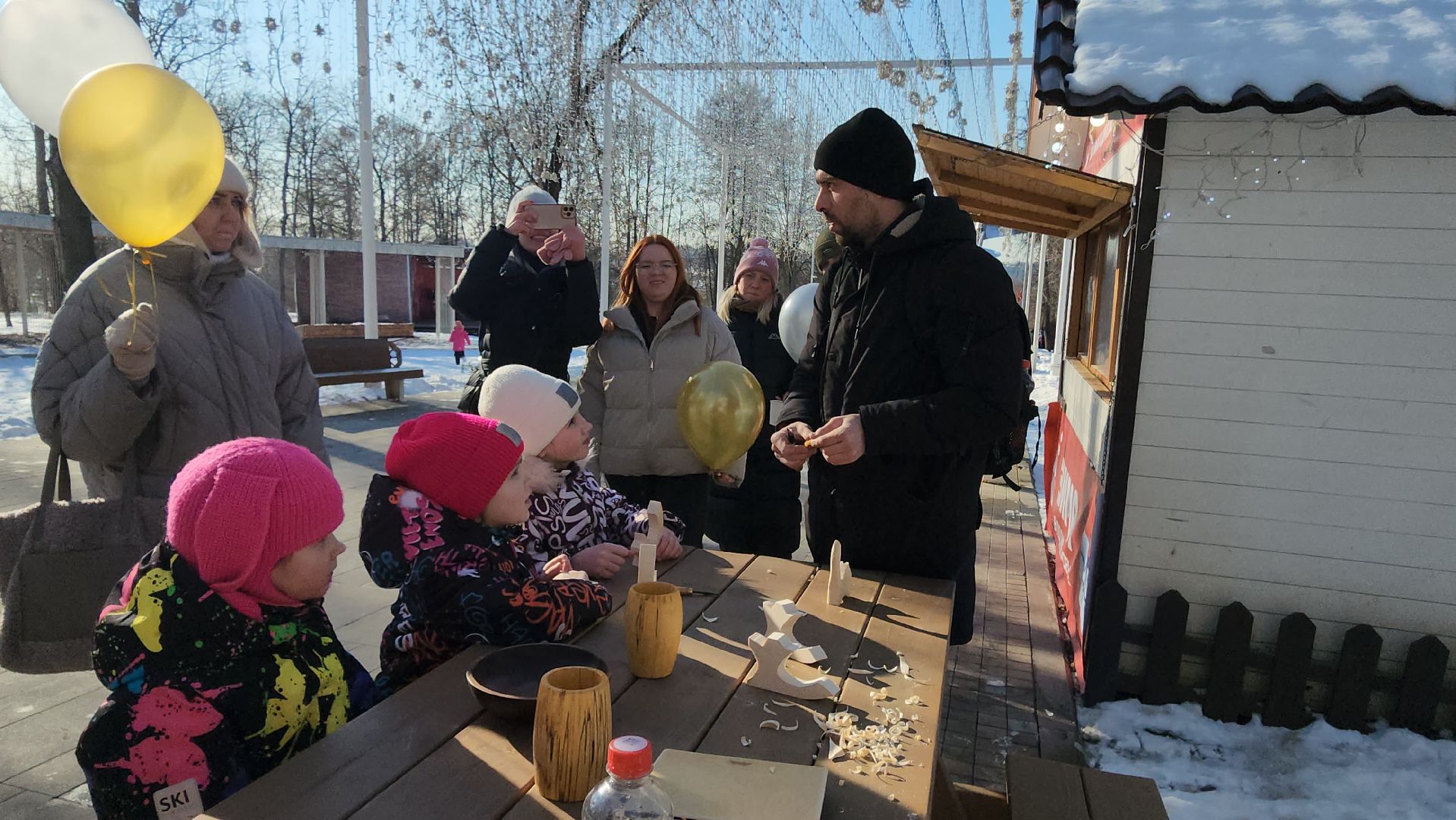 резьба по дереву, Истра, Мастер-класс, Парк,