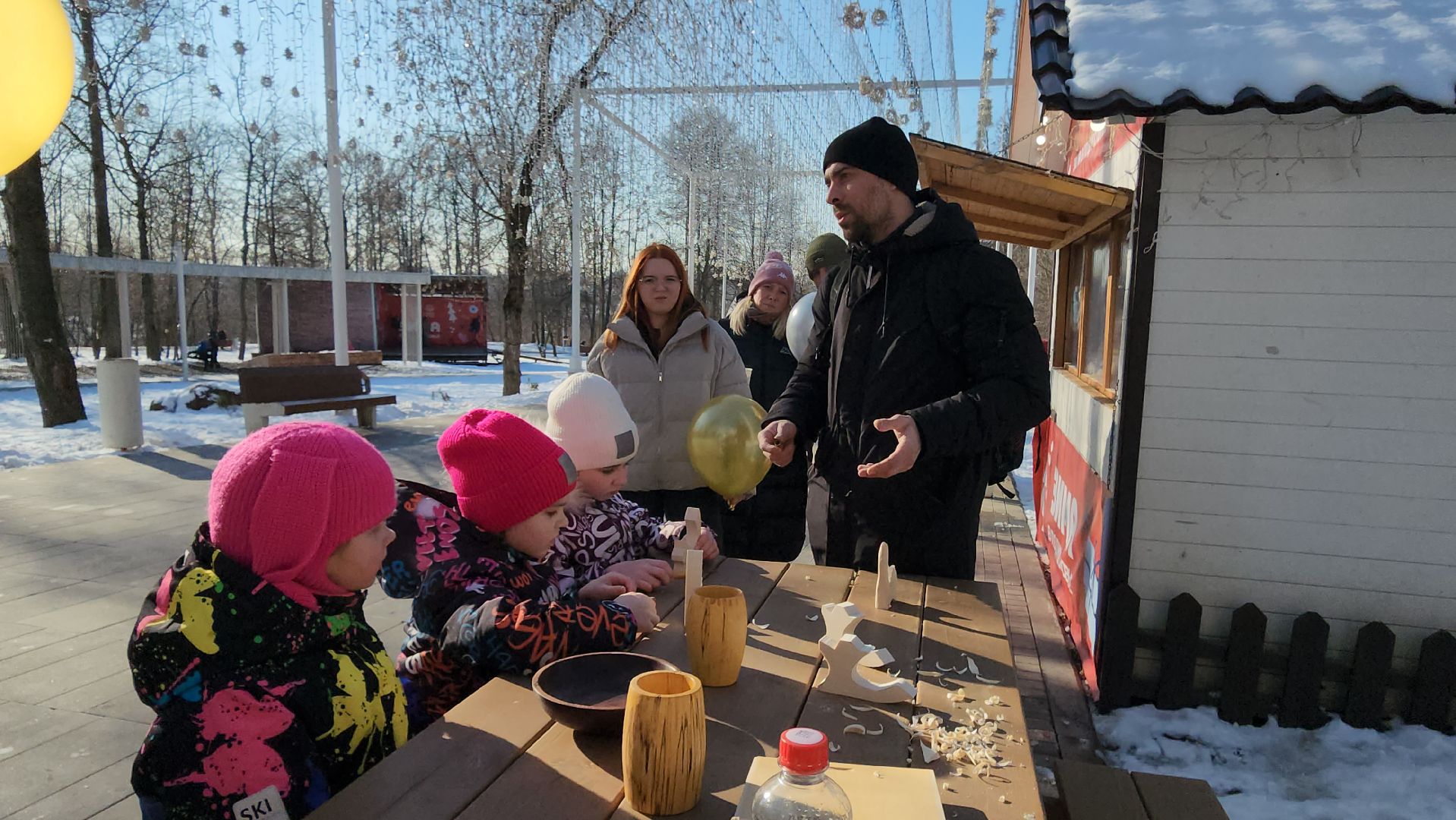 резьба по дереву, Истра, Мастер-класс, Парк,