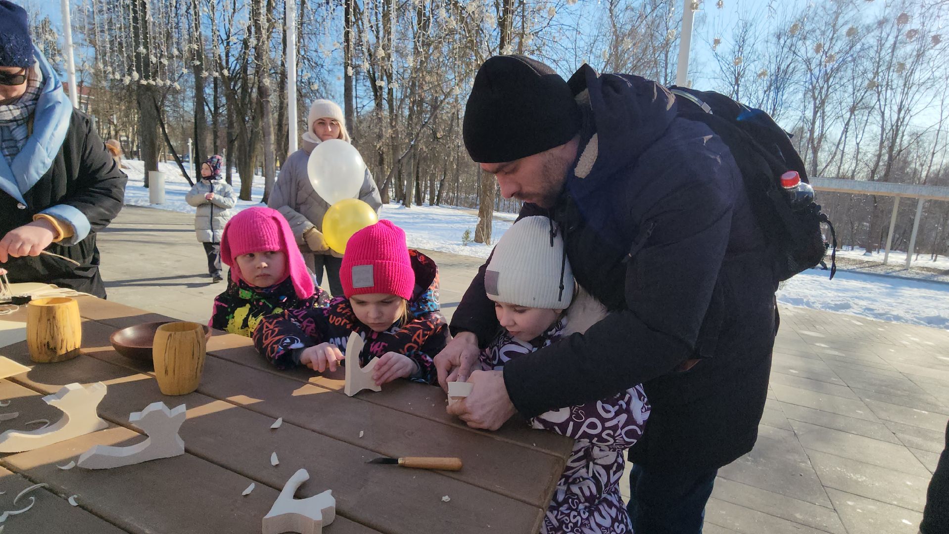резьба по дереву, Истра, Мастер-класс, Парк,