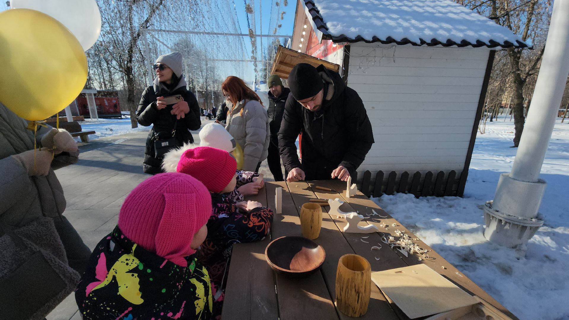 резьба по дереву, Истра, Мастер-класс, Парк,