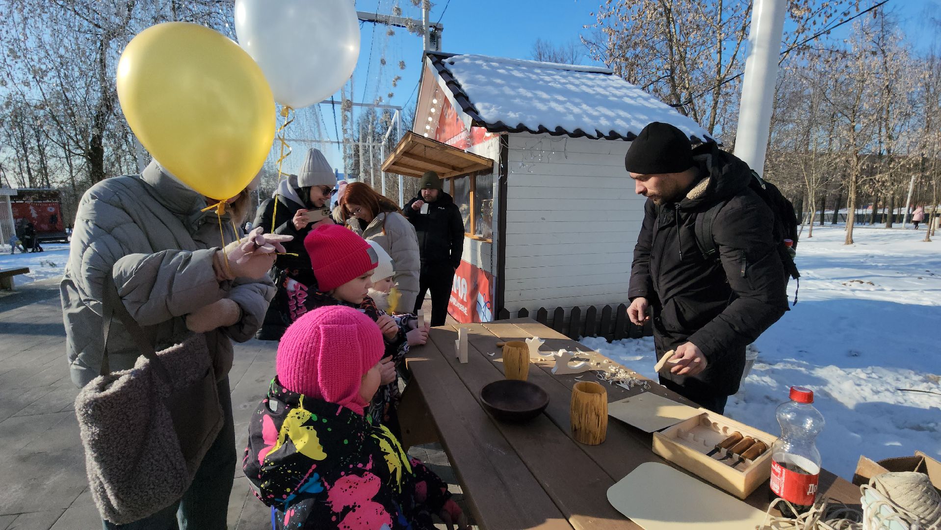 резьба по дереву, Истра, Мастер-класс, Парк,