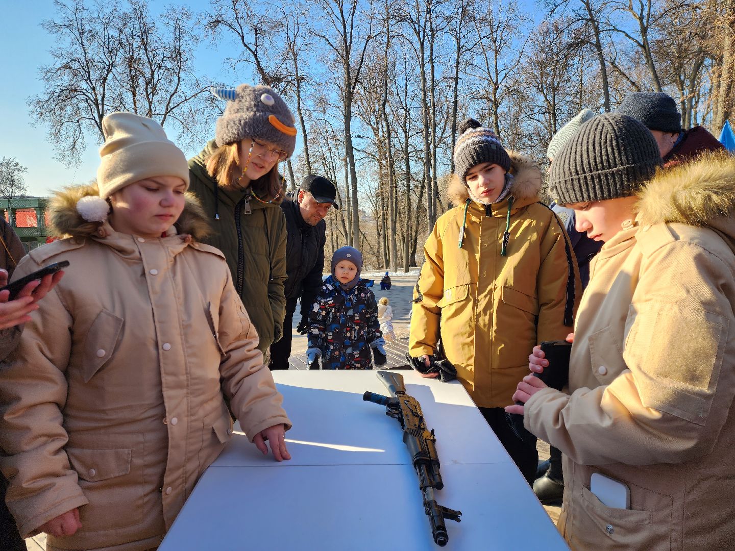 раменское, общество, день защитника отечества, мастер-класс от юнармейцев,