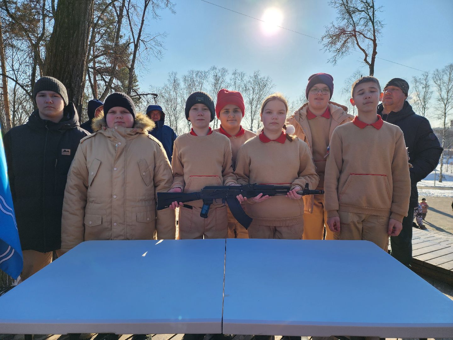 раменское, общество, день защитника отечества, мастер-класс от юнармейцев,