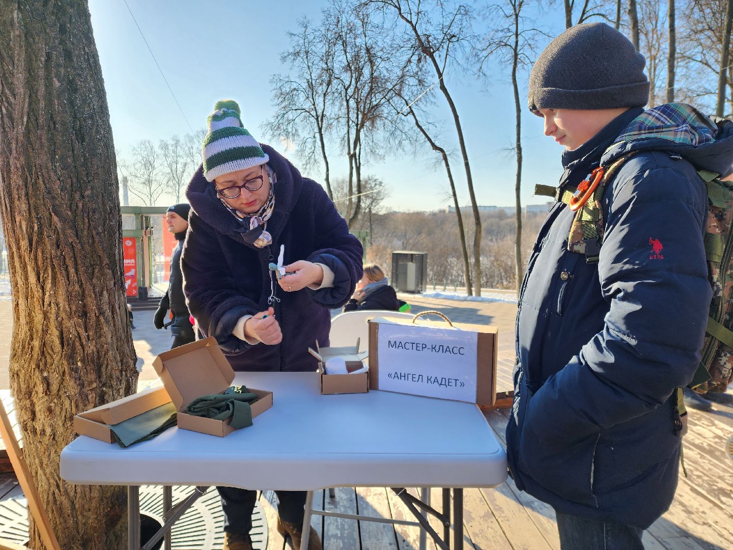 раменское, общество, день защитника отечества, мастер-класс ангел кадет,