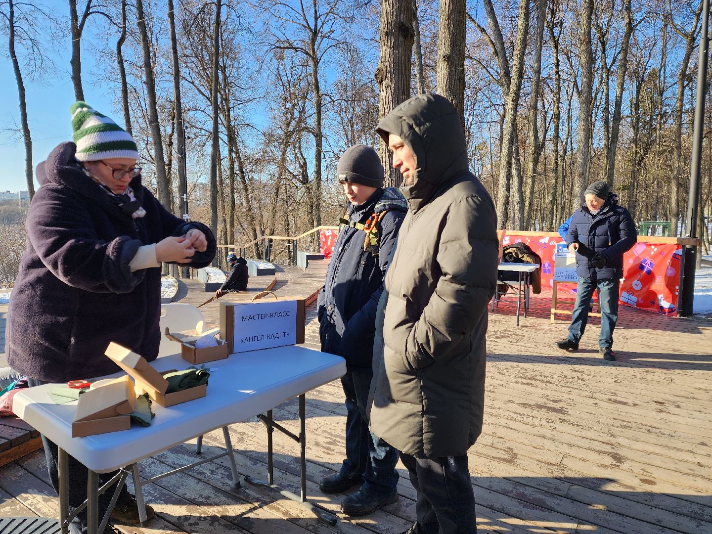 раменское, общество, день защитника отечества, мастер-класс ангел кадет,