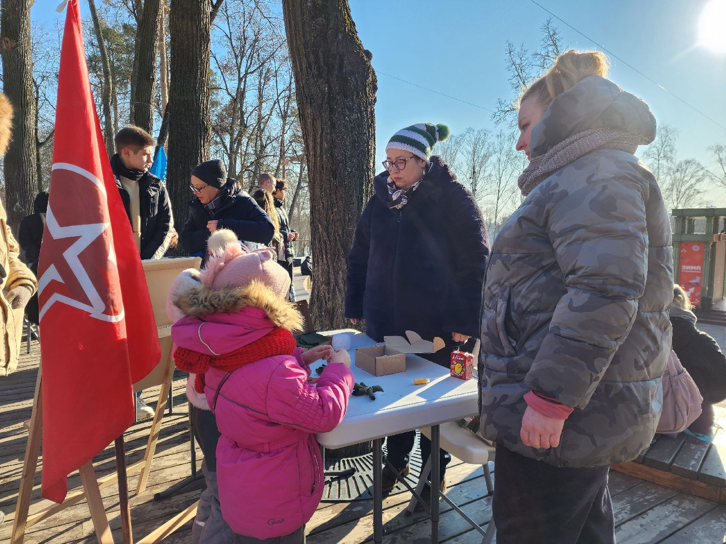 раменское, общество, день защитника отечества, мастер-класс ангел кадет,