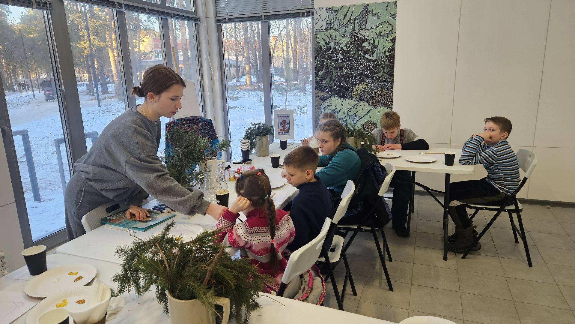 23 февраля, дети, парк, жуковский,