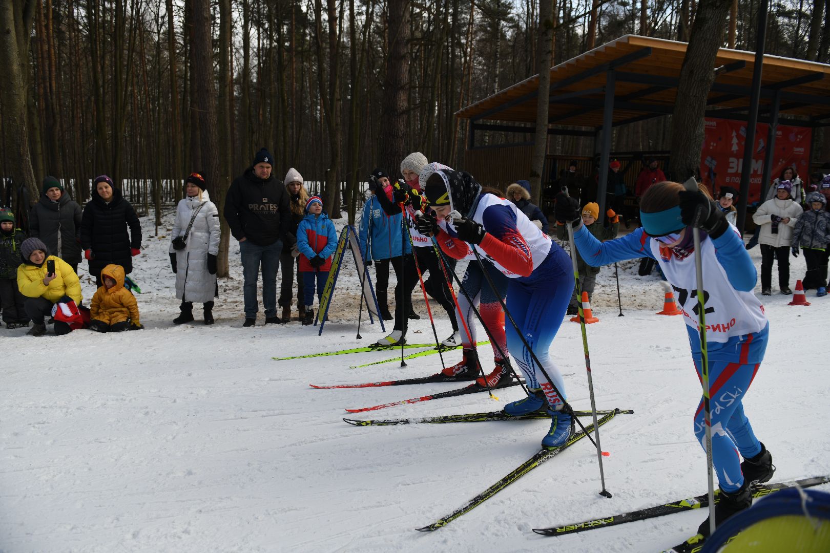 спорт, волкуша, лыткаринская лыжня, лыжная гонка, лыткарино, вертикалки,