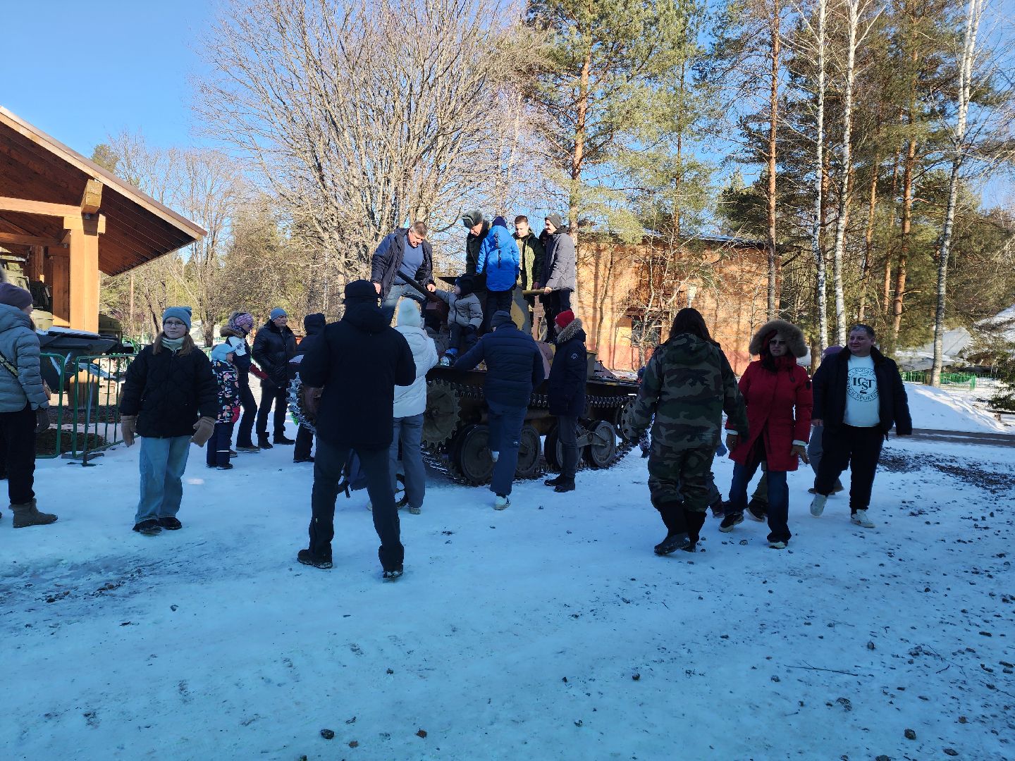 Черноголовка, военно-технический музей, день защитника отечества,