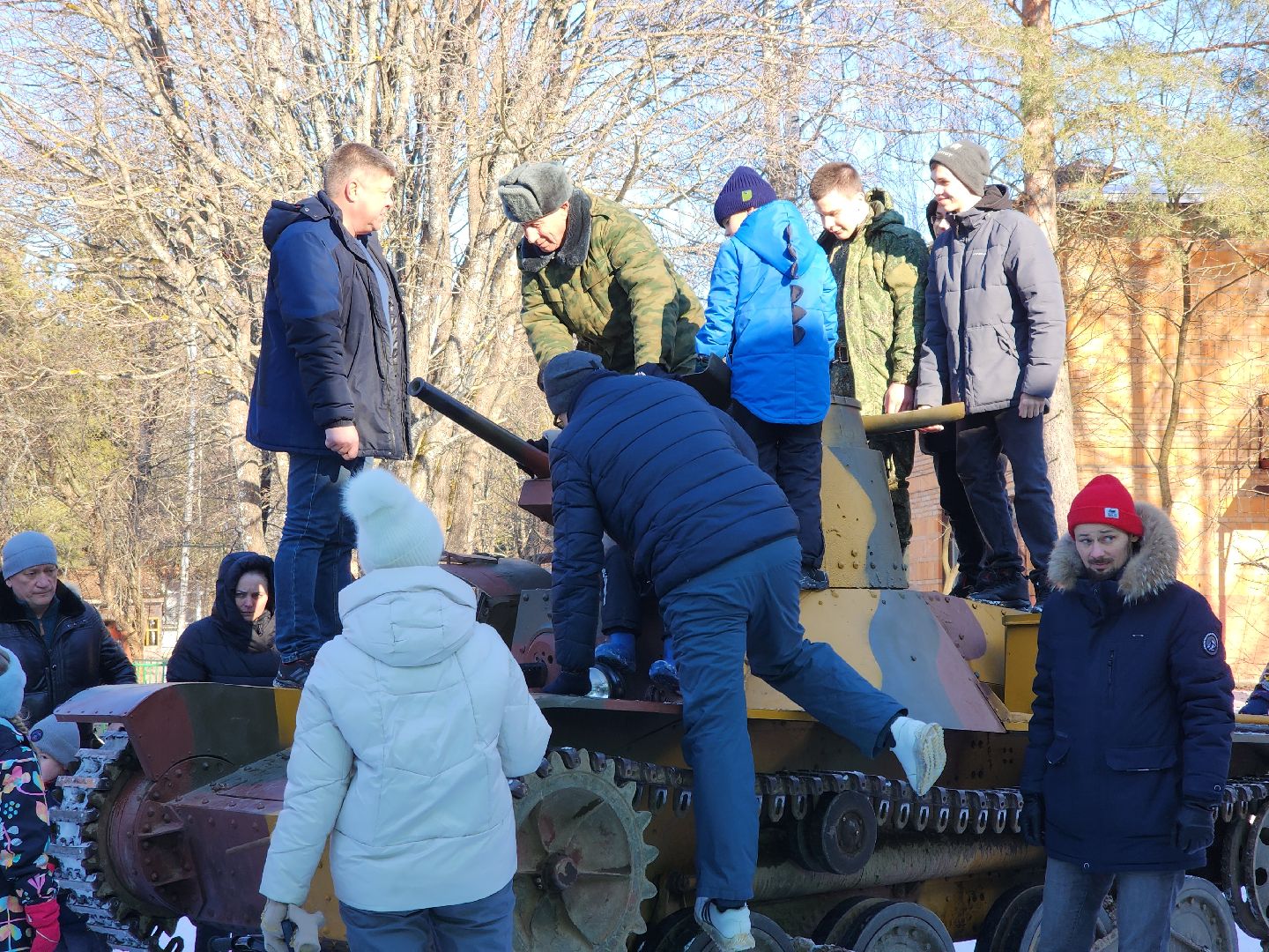 Черноголовка, военно-технический музей, день защитника отечества,