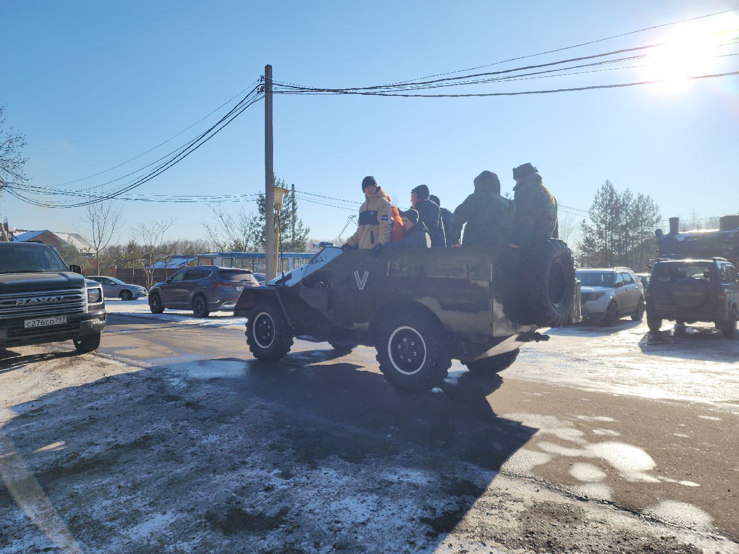 Черноголовка, военно-технический музей, день защитника отечества,