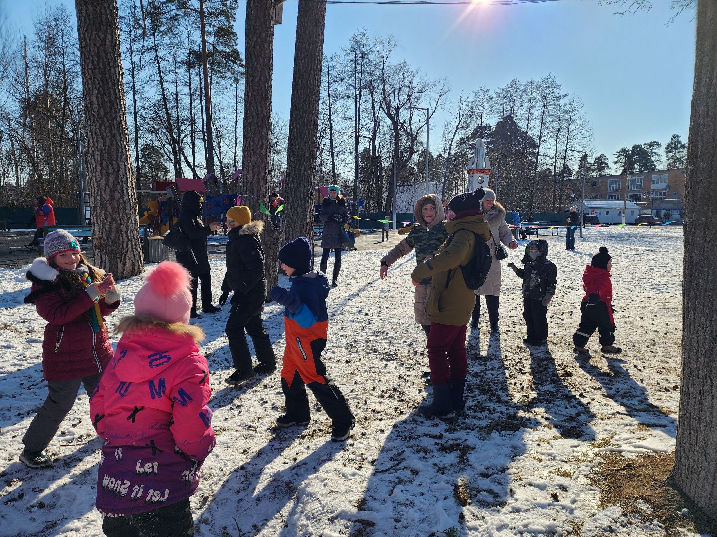 23 февраля, день защитника отечества, шатура, шатурский парк, дети,