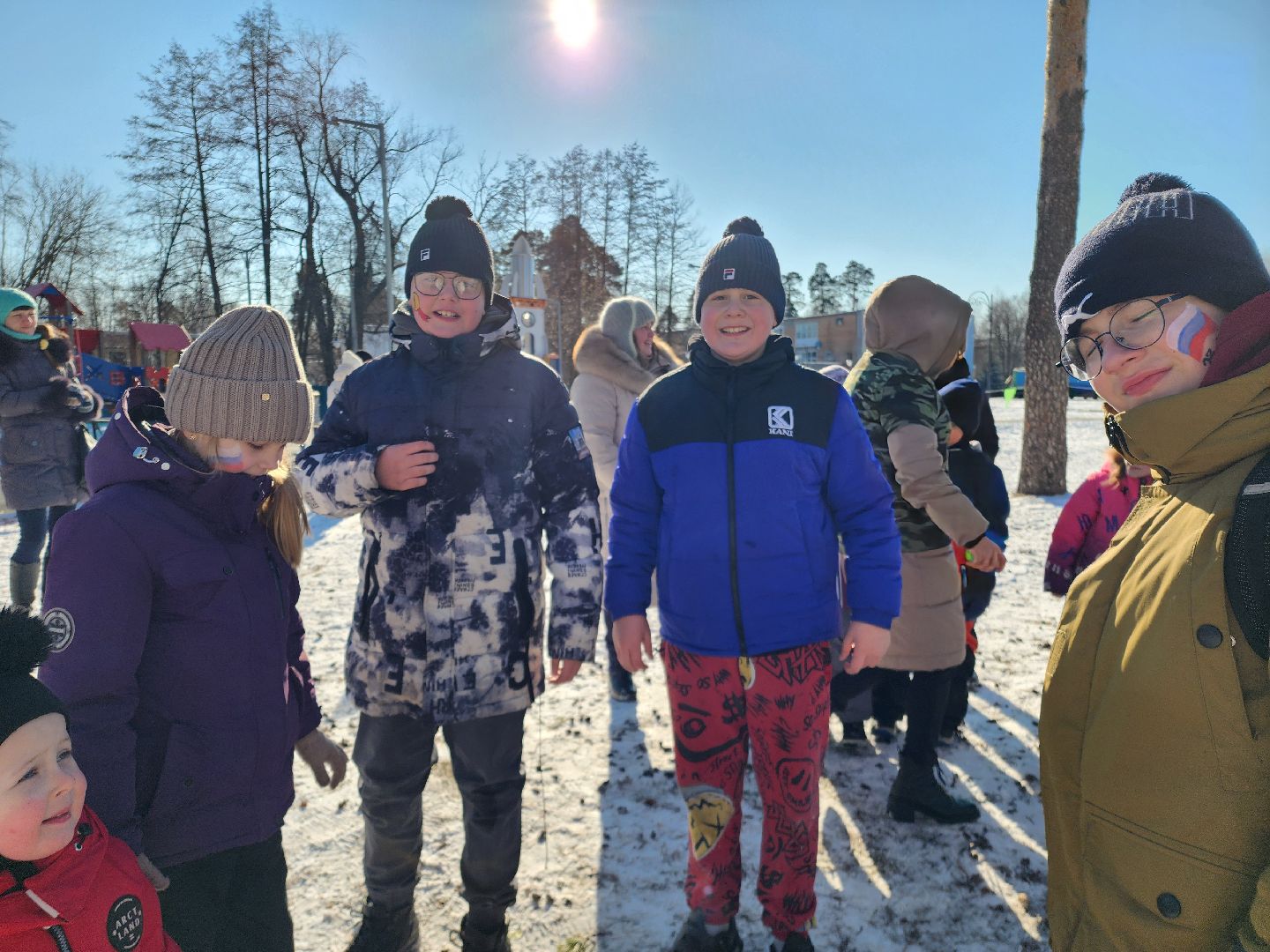 23 февраля, день защитника отечества, шатура, шатурский парк, дети,