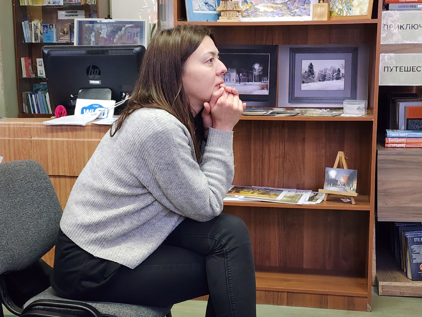 фрязино, лекция в библиотеке, фотографы,