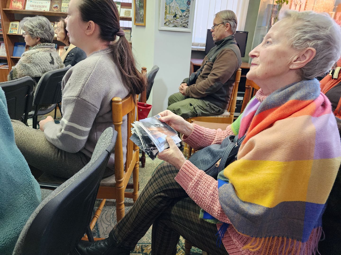 фрязино, лекция в библиотеке, фотографы,