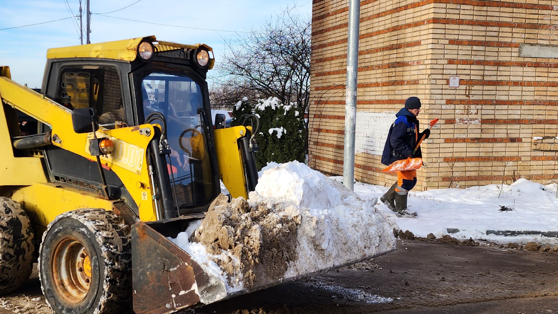 истра, уборка снега, благоустройство, вертикалки,