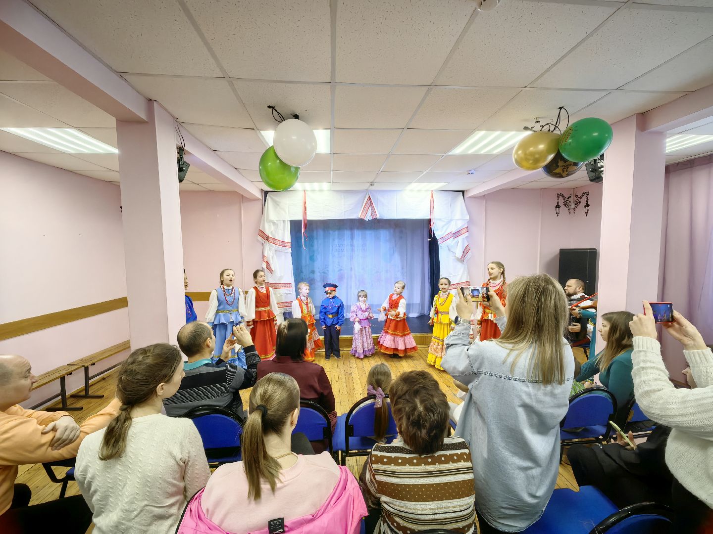 казачья песня, дом культуры, хор, концерт, казаки,