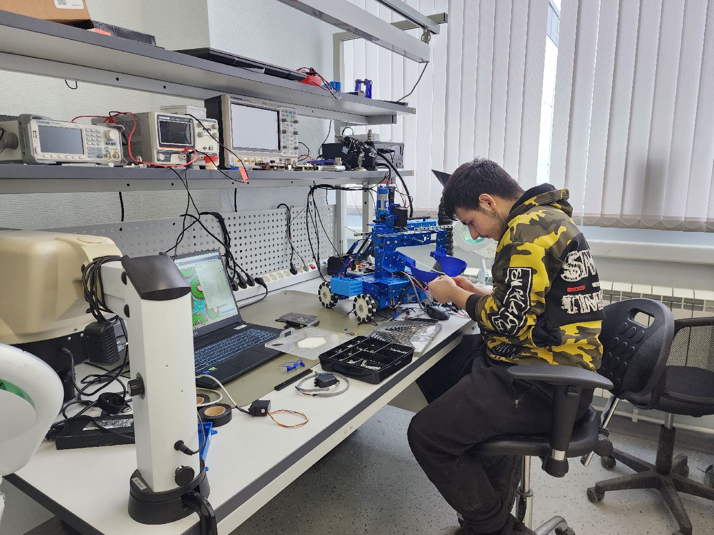 раменское, образование, раменский колледж, чемпионат профессионалы 2025, мобильная робототехника,