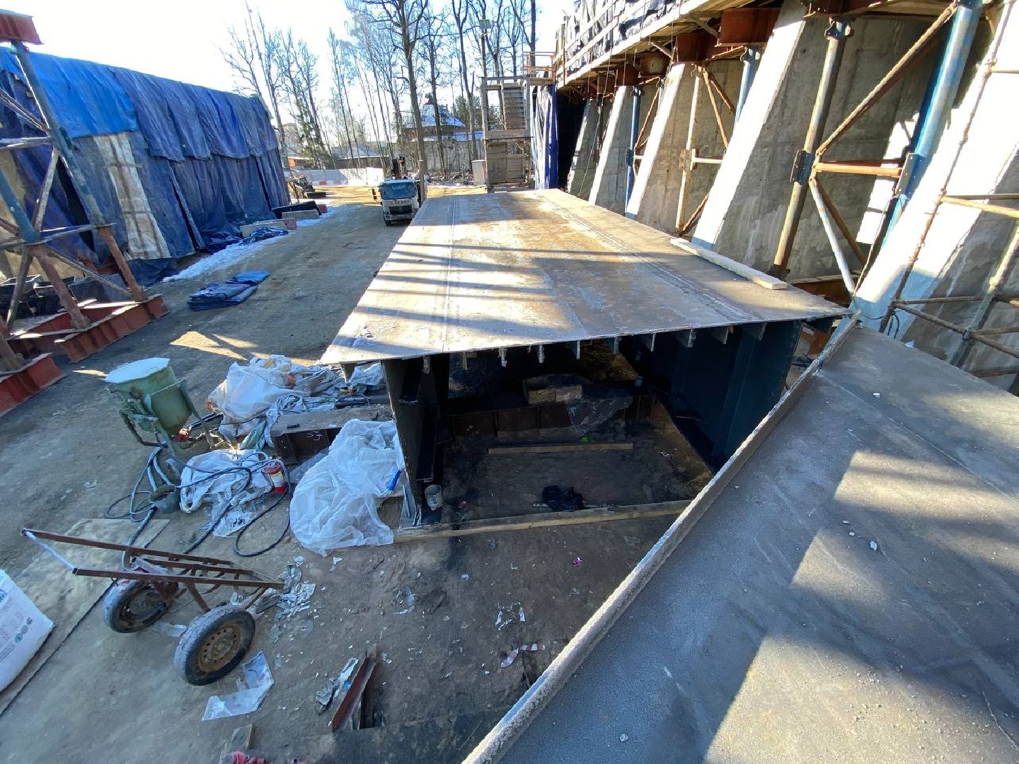 вертикалки, путепровод, путепроводпятницкоешоссе, строительство, Сабурово, сабурово, строительствовсабурово,