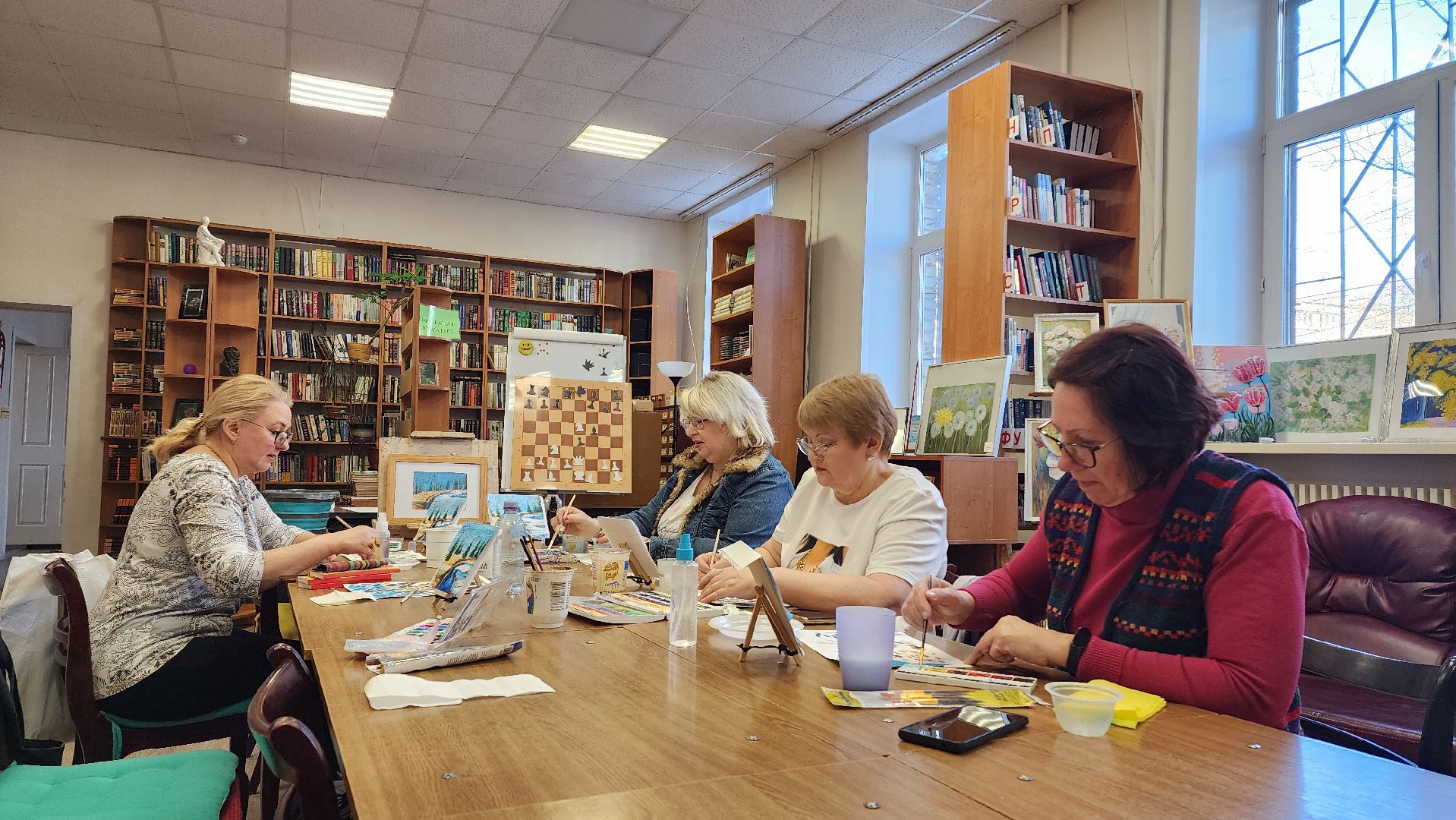 Акварель, Лобня, Мастер-класс, Художник, вертикалки,