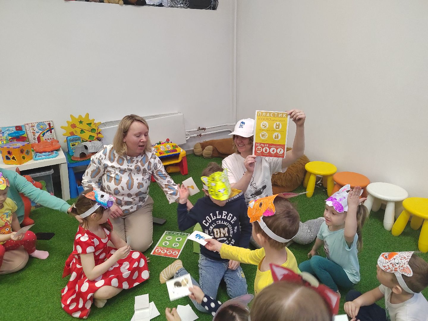 Пушкино, дети, раздельный сбор мусора, МиНиМишки, Единая Россия