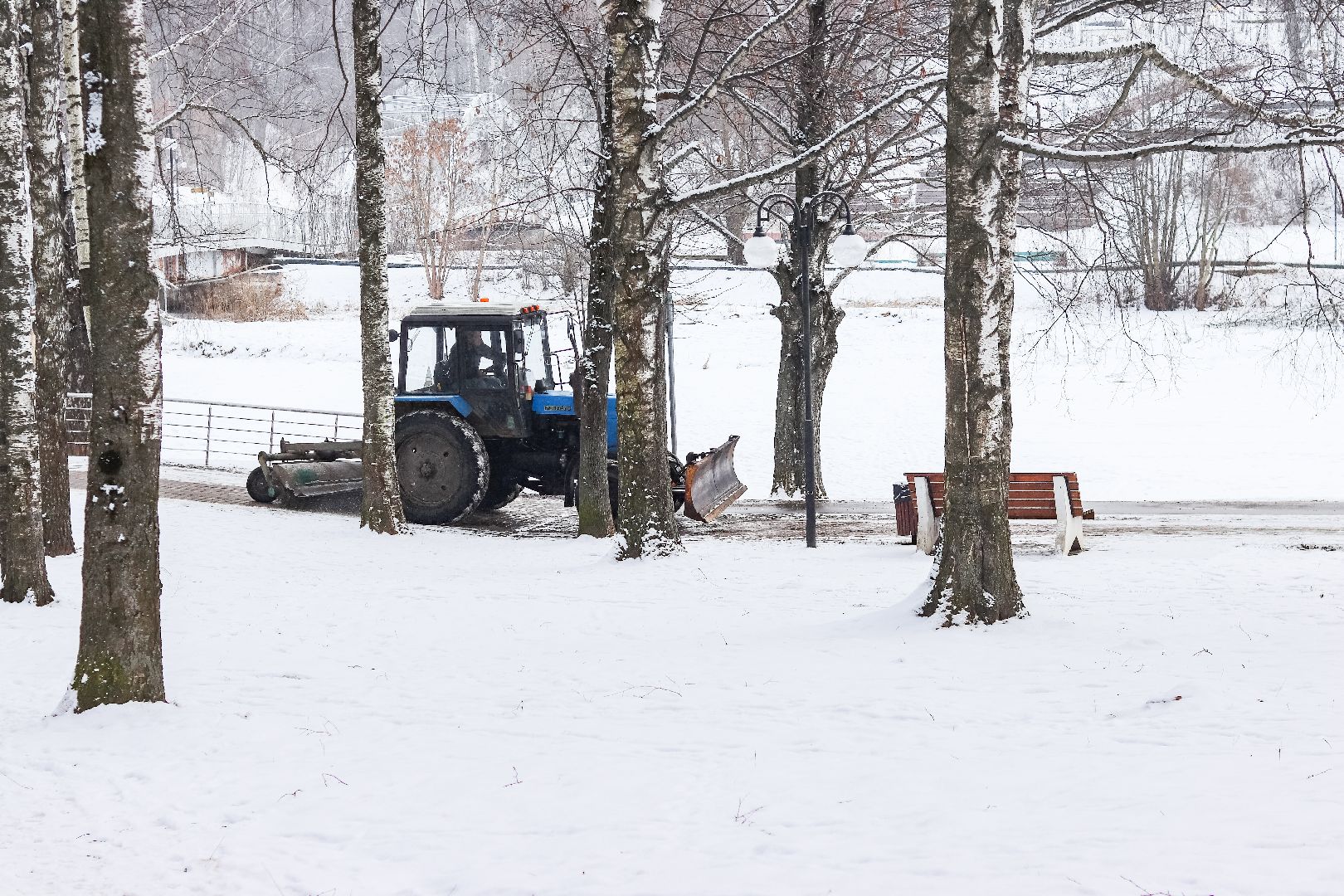 Клин, очистка дорог, ЖКХ, уборка снега, вертикалки,