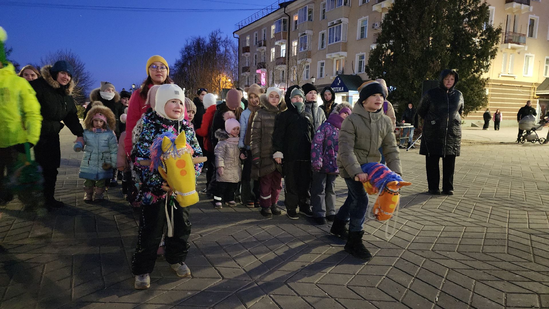 Масленица, дети, Лосино-Петровский,