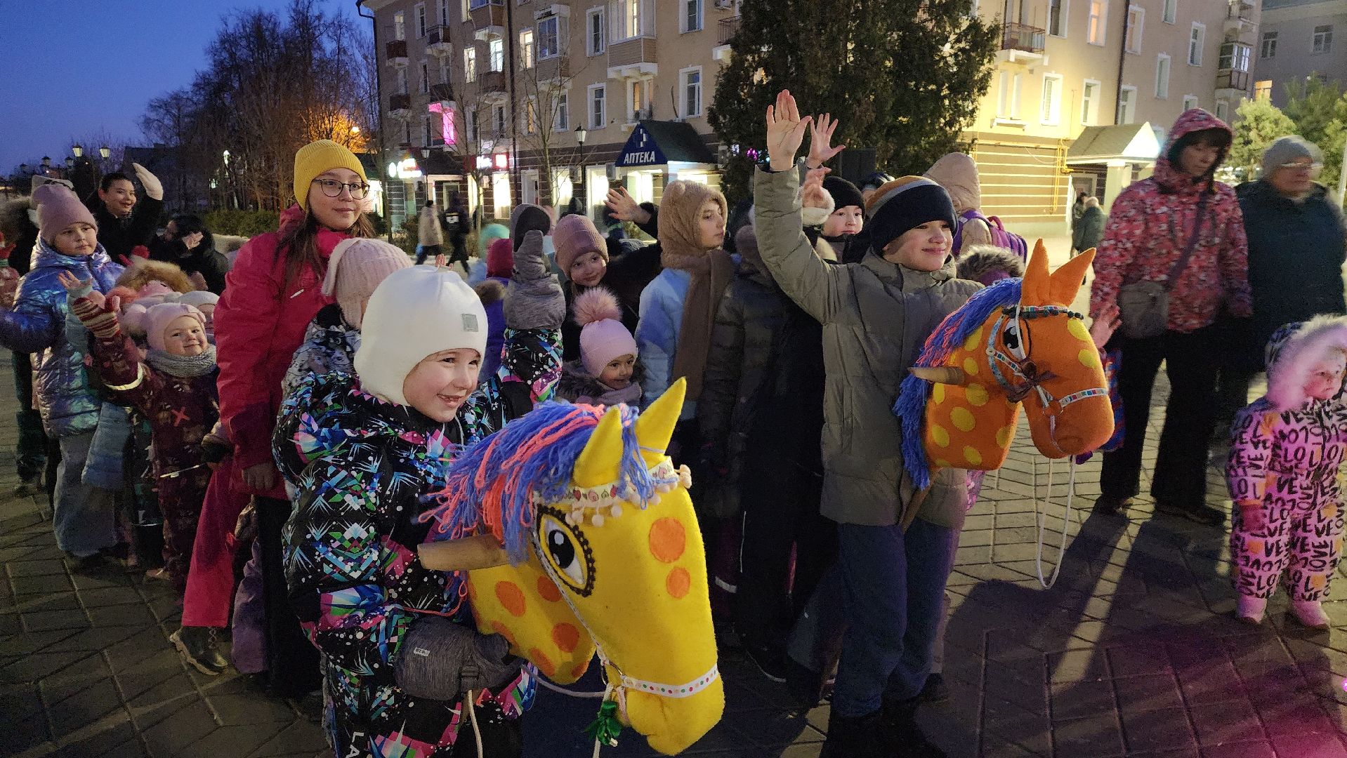 Масленица, дети, Лосино-Петровский,