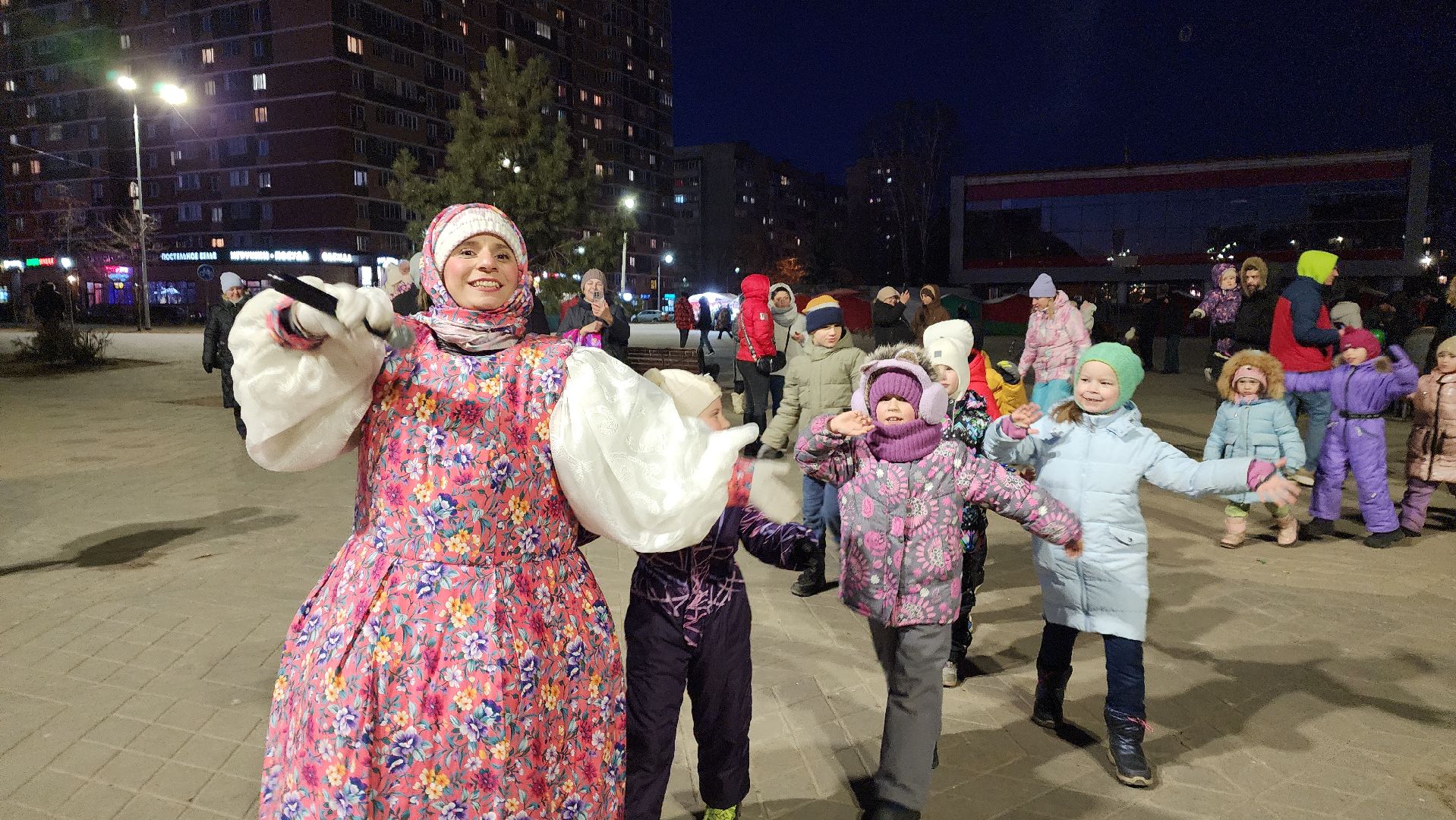 Масленица, дети, Лосино-Петровский,